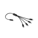 Cygnett AAA USB-C Rechargeable Li-ion Battery 4Pk (Black)