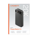Cygnett Boost Gen4 20000mAh (20K) Power Bank (Black)