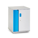 LapCabby Lyte 10 Single Door | 10-Device Static AC Charging Cabinet for Laptops, Tablets &amp; Chromebooks up to 16" - Horizontal