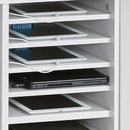 LapCabby Lyte 10 Single Door | 10-Device Static AC Charging Cabinet for Laptops, Tablets &amp; Chromebooks up to 16" - Horizontal