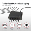 Shintaro 150W 5-Port GaN Charger USB-C &amp; USB-A Multi Port Fast Charger for Laptops, Smartphones, Tablets - Power Sharing Optimisation