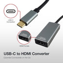 Shintaro USB-C to HDMI 4K Adapter - Connect Your USB-C PC to 4K Monitors, TVs &amp; Projectors - Supports 4K@60Hz &amp; DisplayPort Alt Mode