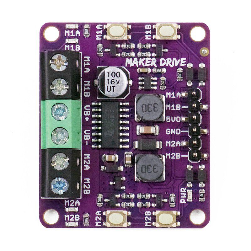 Maker Drive: Simplifying H-Bridge Motor Driver for Beginner