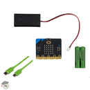 Microbit v2 starter kit with USB C (with green cable)