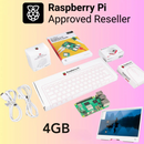 Pakronics® Raspberry Pi® 5 Desktop Kit 4GB with 15.6" Monitor (Red/White)