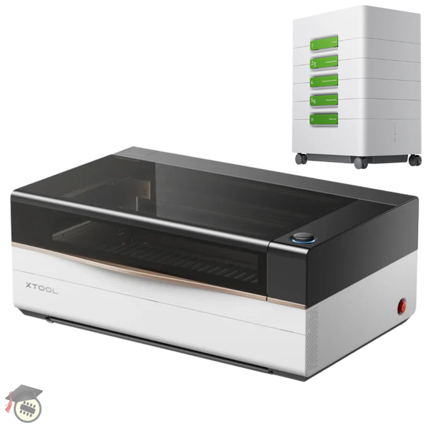 xTool P3 80W CO2 Laser Cutter EDU Bundle