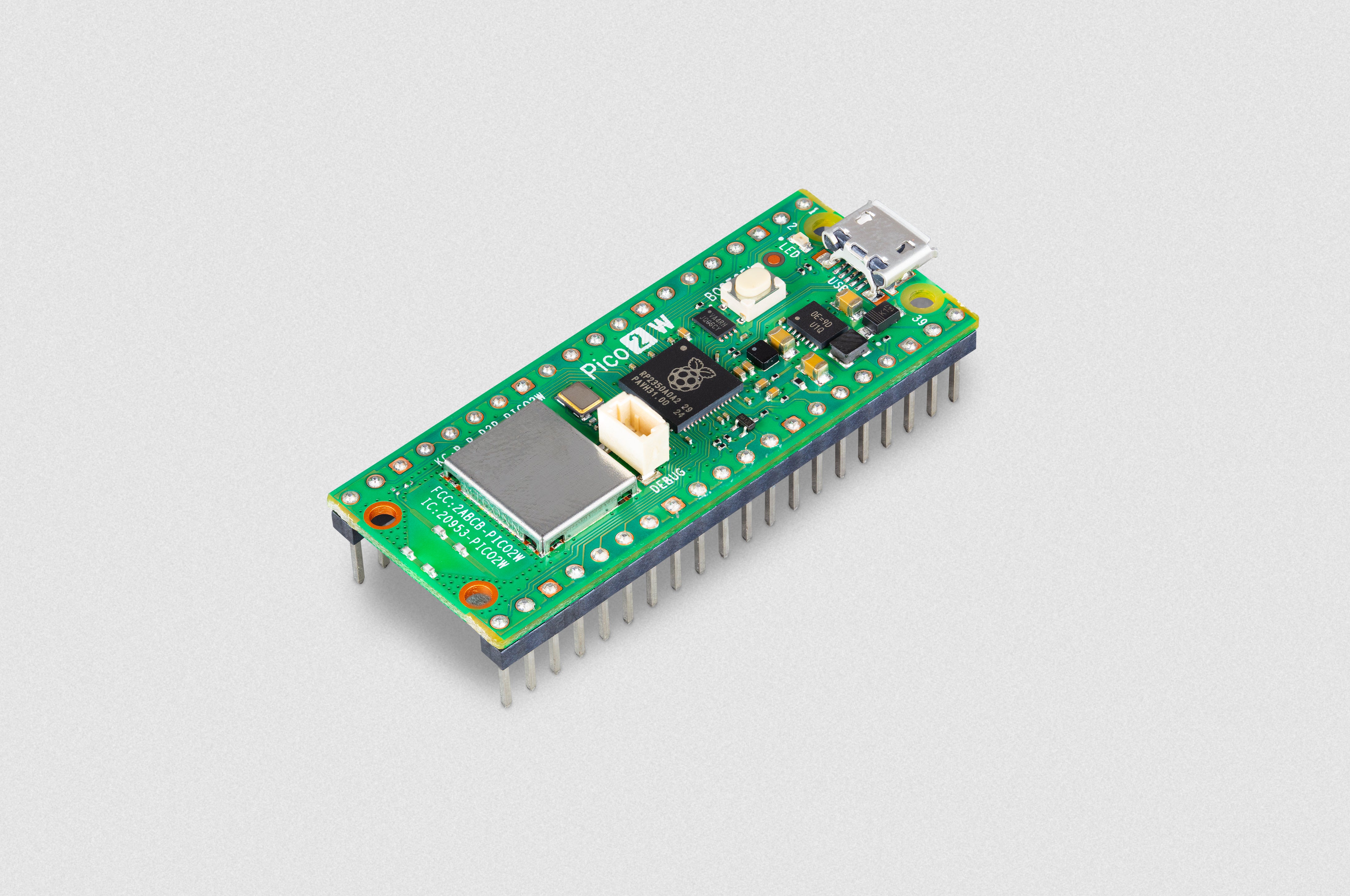 Buy Raspberry Pi® Pico 2W with Header RPI-SC1634 RaspberryPi