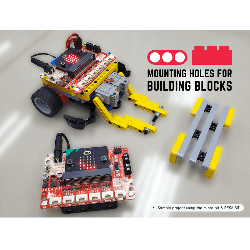 REKA:BIT for micro:bit - Simplifying Robotics (without micro:bit)