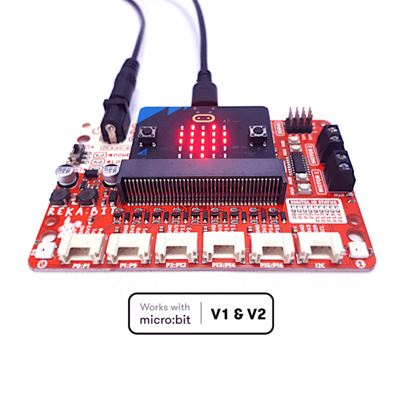 REKA:BIT for micro:bit - Simplifying Robotics (without micro:bit)