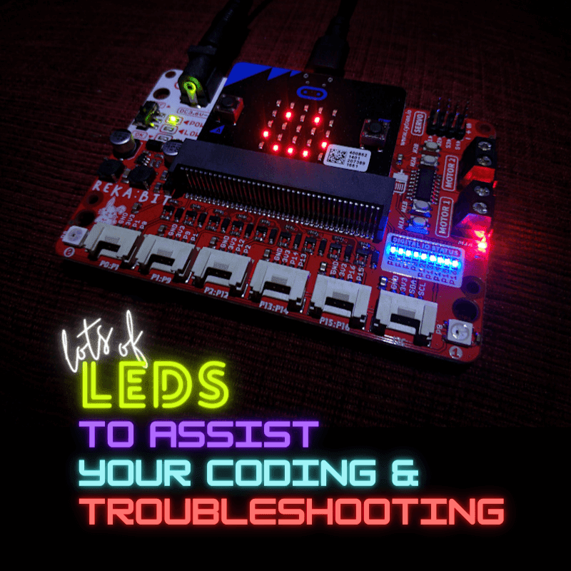 REKA:BIT for micro:bit - Simplifying Robotics (without micro:bit)
