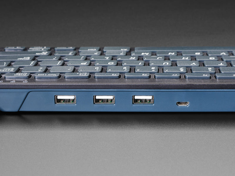 Raspberry Pi® Keyboard - Black and Grey