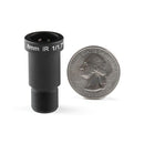 Raspberry Pi® M12 Lens, 12 Megapixel, 8mm, portrait lens ~56 deg FOV