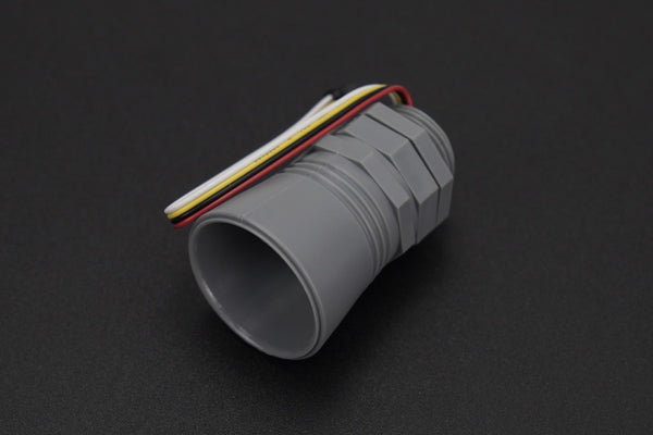 Small-Angle Ultrasonic Ranging Sensor for Water Level Detection (25-800cm, IP67, 15FOV)