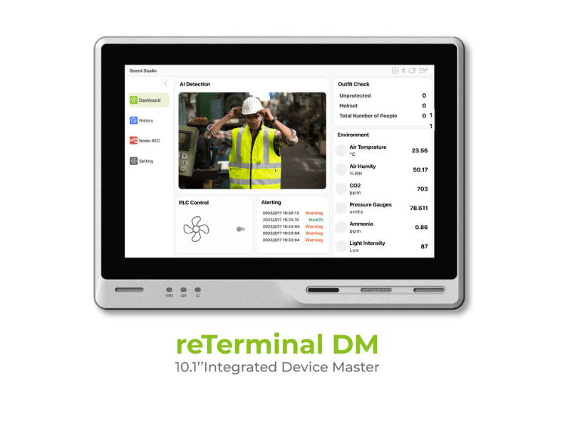 Buy reTerminal DM - 10.1\'\' Integrated Device Master, Industrial HMI ...
