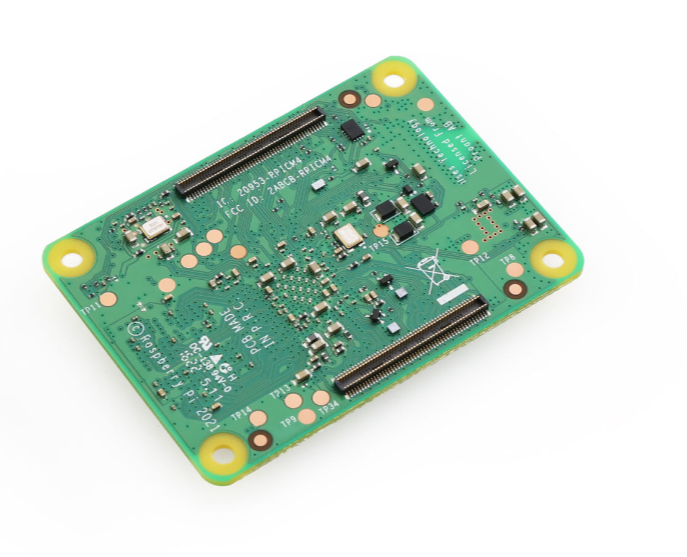 Raspberry Pi Compute Module CM4104000 - 4GB RAM, 2.4/5.0GHz Wi-Fi & Bluetooth 5.0 (CM4104000)
