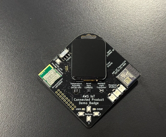 Demo Badge for AWS IoT