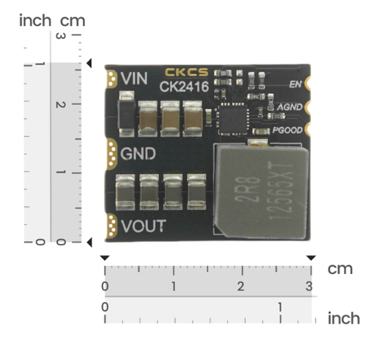DC-DC Step Down Buck Converter (6~24V to 5V/16A)