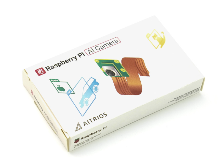 Raspberry Pi AI Camera (12.3 MP, Sony IMX500 Intelligent Vision Sensor)
