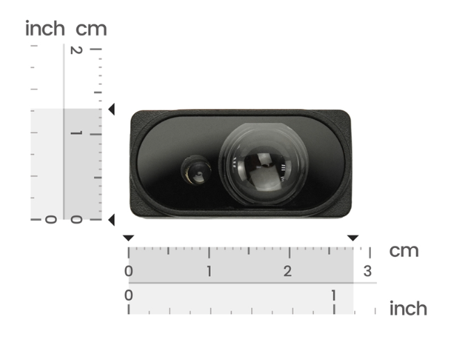 50m TOF Laser Ranging Sensor  (3cm Accuracy, 100Hz, 100K LUX Resistant)