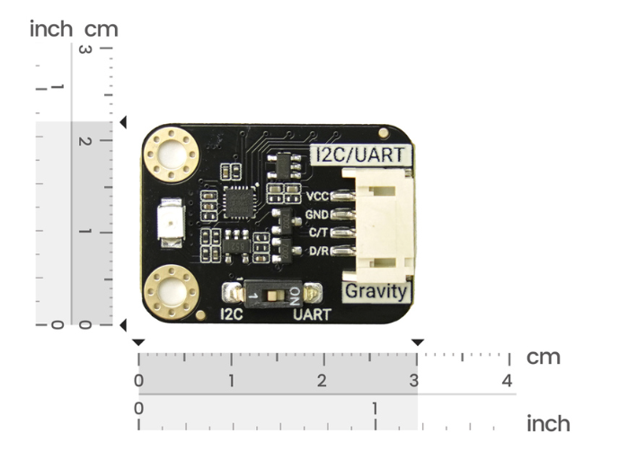 Gravity: UV Index Sensor (240-370nm, UVA, UVB, UVC)