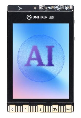 UNIHIKER K10 AI Coding Board for K12 STEM & Beginner (Computer Vision, Offline Voice Recognition, TinyML)