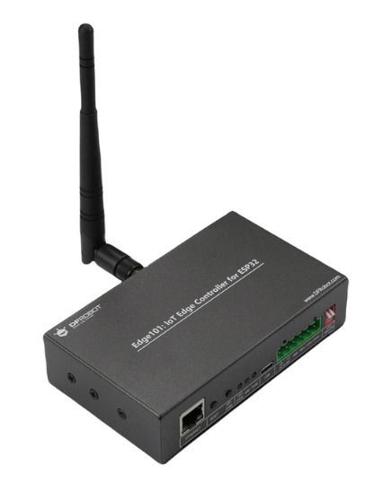 Edge101 Industrial ESP32 IoT Programmable Controller (RS485, CAN, Ethernet)