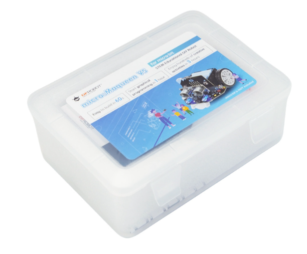 Maqueen Lite V5 micro:bit Robot Kit for STEM (Line Tracking & Obstacle Avoidance)