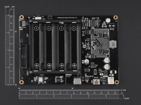 UPS Expansion HAT for LattePanda Sigma Single Board Computer