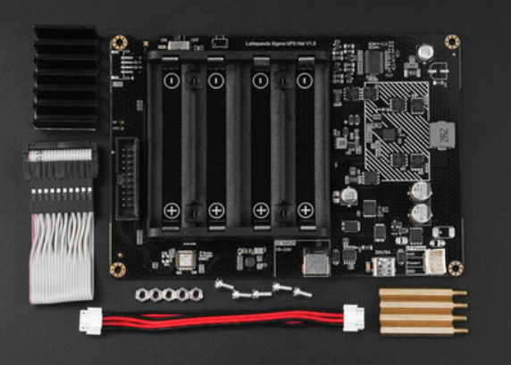 UPS Expansion HAT for LattePanda Sigma Single Board Computer