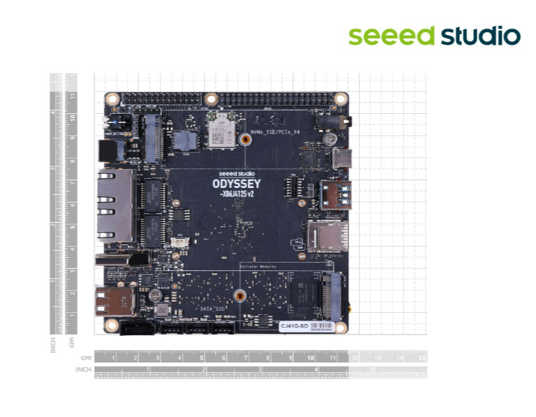 ODYSSEY - X86J4125800 v2(TELEC) -  Linux and RP2040 Core