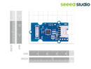 Grove - Lightning Sensor (AS3935) - up to 40km range, programmable parameters, I2C, SPI, support 3.3V and 5.0V power supply