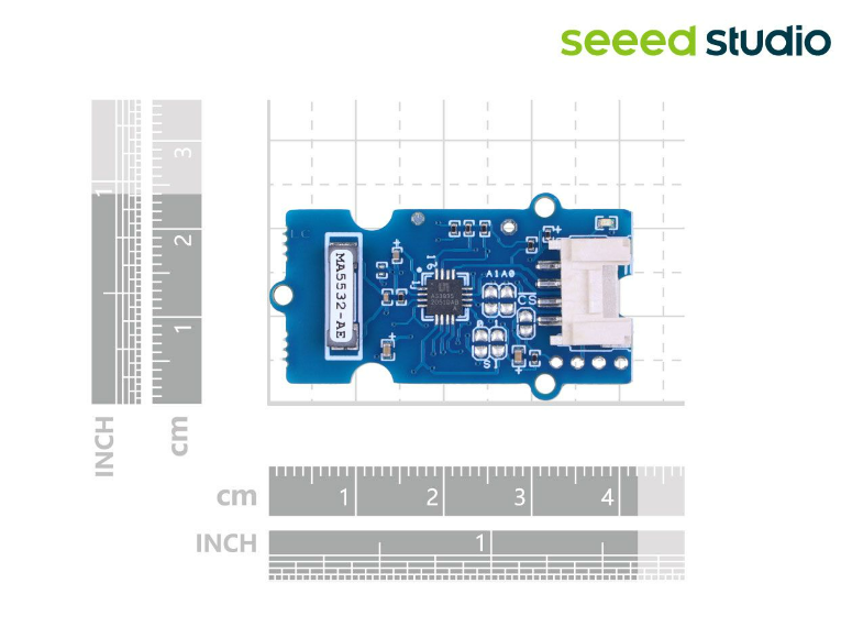 Grove - Lightning Sensor (AS3935) - up to 40km range, programmable parameters, I2C, SPI, support 3.3V and 5.0V power supply