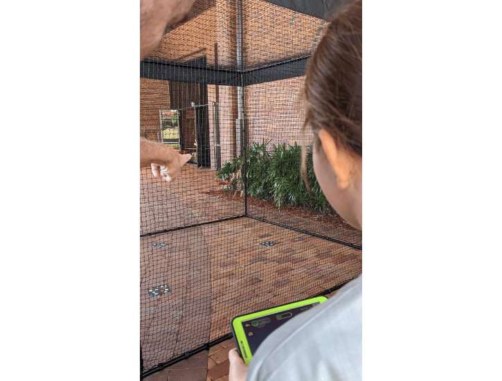 Portable Drone Cage with size 300cm(W) *300cm(D)*240cm(H)
