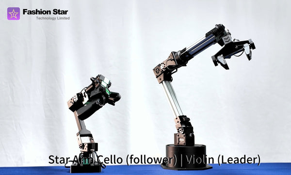 Fashionstar Starai 7 DoF Robot Arm Cello Violin, compatible with Hugging Face LeRobot