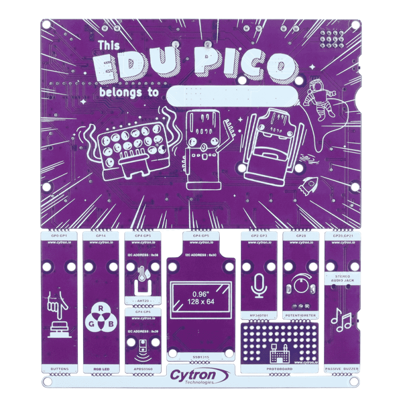 EDU PICO: Project & Innovation Kit (without Pico W)