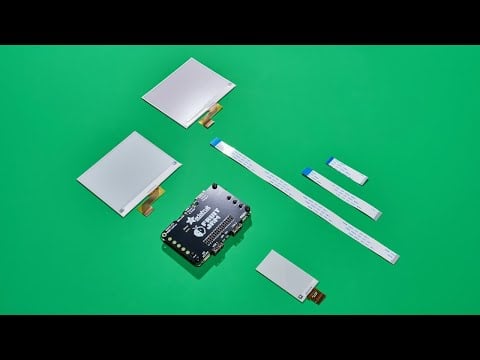 2.13\" 250x122 Monochrome or Gray eInk / ePaper - Bare Display