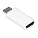 Raspberry Pi® Micro USB(M) to USB-C(F) adapter White