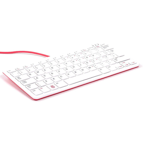 Raspberry Pi® Keyboard - Red and White