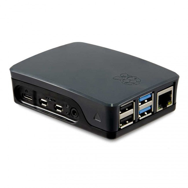 Raspberry Pi 4® Model B Case - Black and Grey