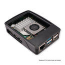 Raspberry Pi® 5 Case - Black and Grey