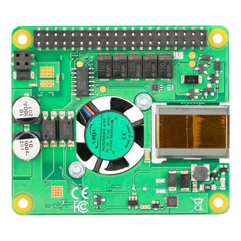 Rahps B Rpi Buy Raspberry Pi® PoE+ HAT (Compatible with Raspberry Pi 4B / 3B+) RPI ...