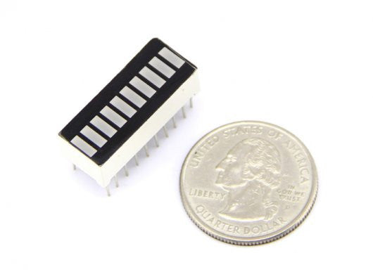 10 Segment LED - Red - Buy - Pakronics®- STEM Educational kit supplier Australia- coding - robotics