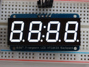 Adafruit 0.56\" 4-Digit 7-Segment Display w/I2C Backpack - White