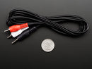 3.5mm Stereo to RCA (Composite Audio) Cable 6 feet