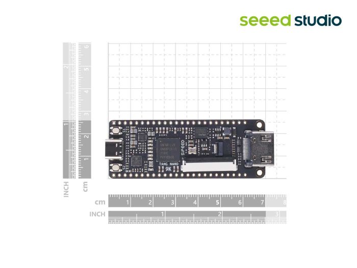 Tang Nano 9k FPGA board - Gowin GW1NR-9 FPGA with 8640 LUT4 + 6480 flip flops