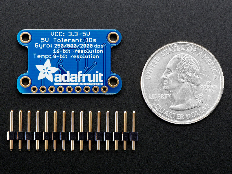 L3GD20H Triple-Axis Gyro Breakout Board - L3GD20/L3G4200 Upgrade