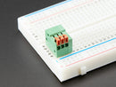Configurable Spring Terminal Blocks - 3 Pin 0.1\" Pitch R/A - x 5