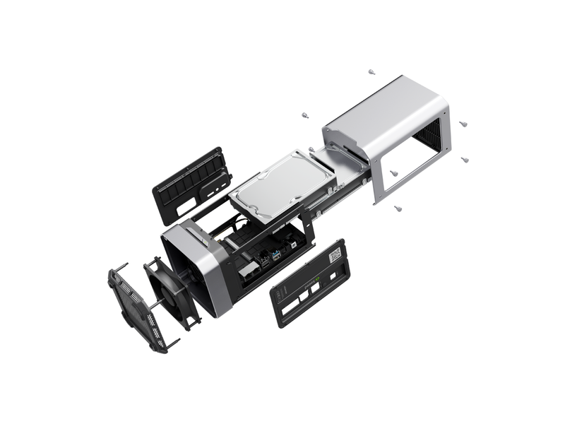 reServer - Compact Edge Server powered by 11th Gen Intel® Core™i3 1115G4 (16G+512SSD/W)