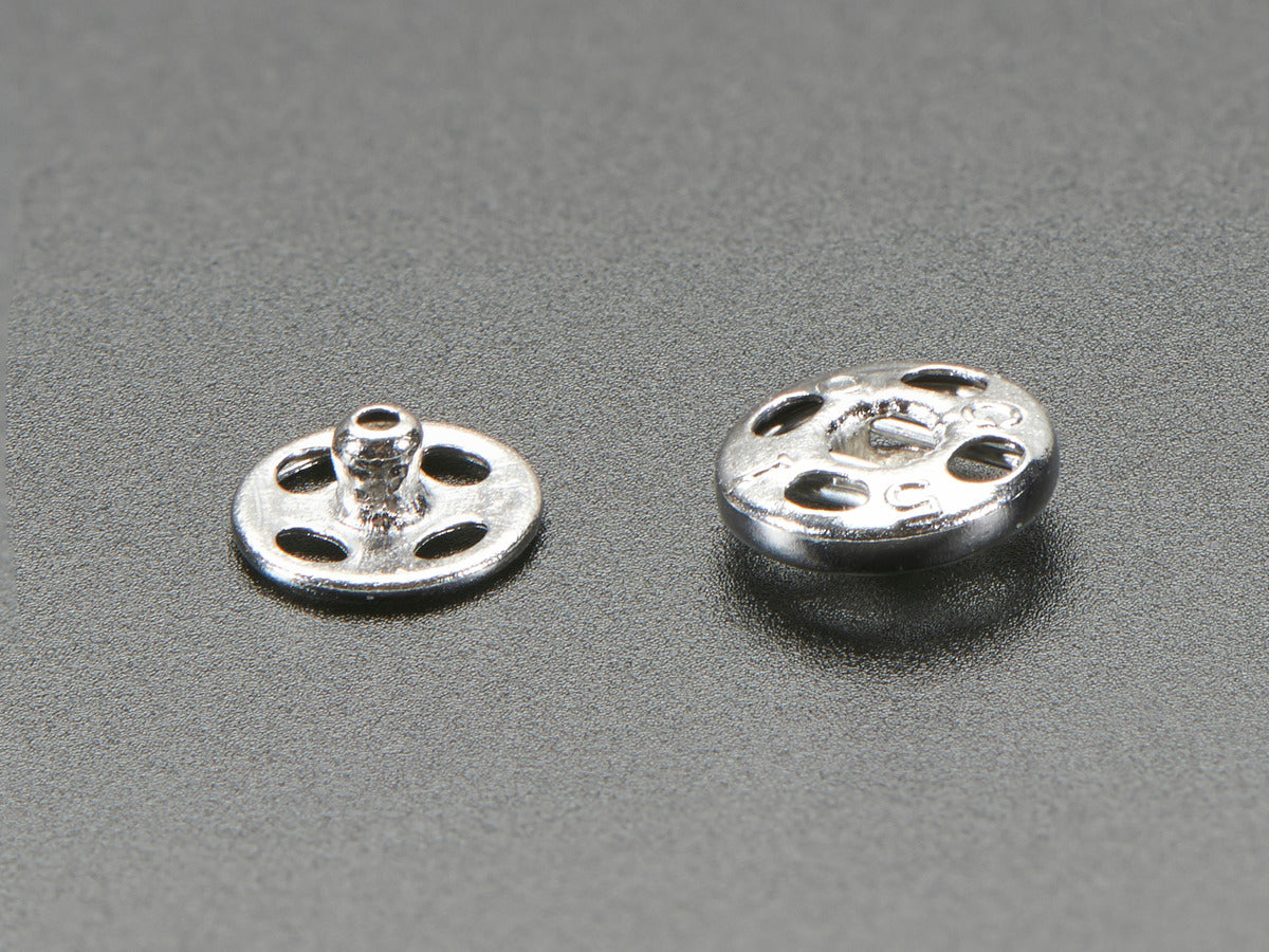 Buy Sewable Snaps - 5mm Diameter - Card of 24 ADA1126 Adafruit
