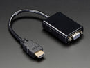 HDMI to VGA Video Adapter and 3.5mm Male/Male Stereo Cable